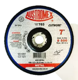 Disco 783 para corte de metal 7”