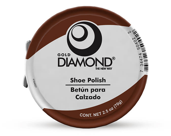 Grasa/Crema para calzado lata 70g Gold Diamond