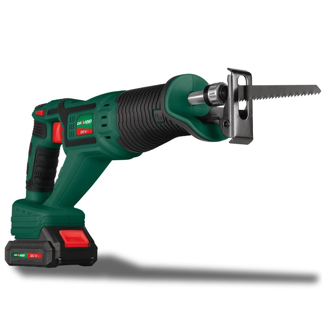 Sierra Sable Inalámbrica OAKSS-2900 C/Cargador y 2 Baterías 2900rpm 20V Oakland