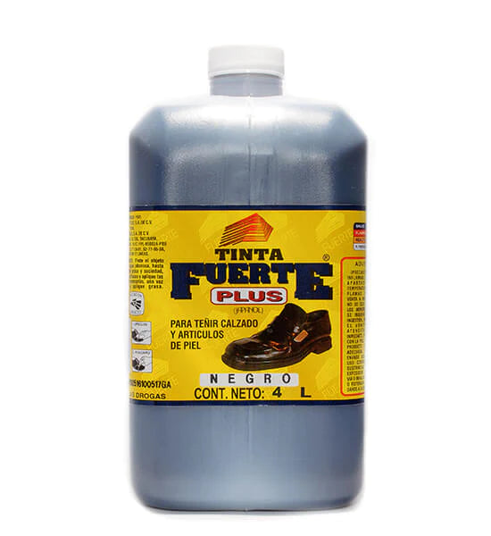 Tinta para teñir calzado 4 Litros Fuerte Plus