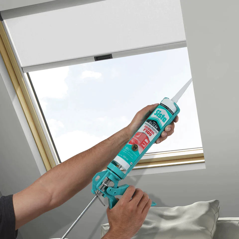 SISTA F109 sellador Uso General Cartucho 300ml (Transparente)