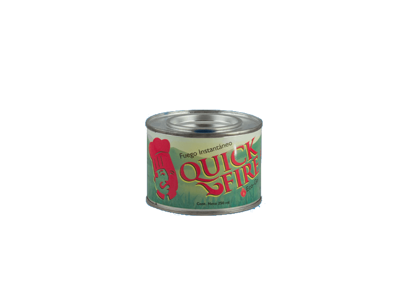 Quick Fire Alcohol en Gel 250ml
