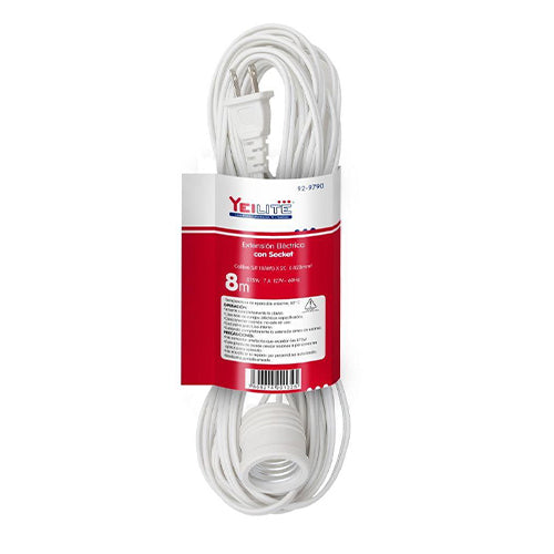 Extensión Eléctrica con Socket Yeilite