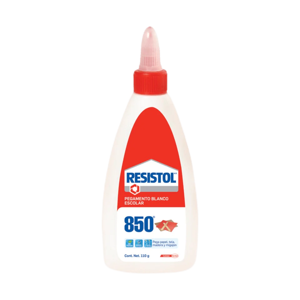 Resistol 850 Pegamento Blanco Escolar