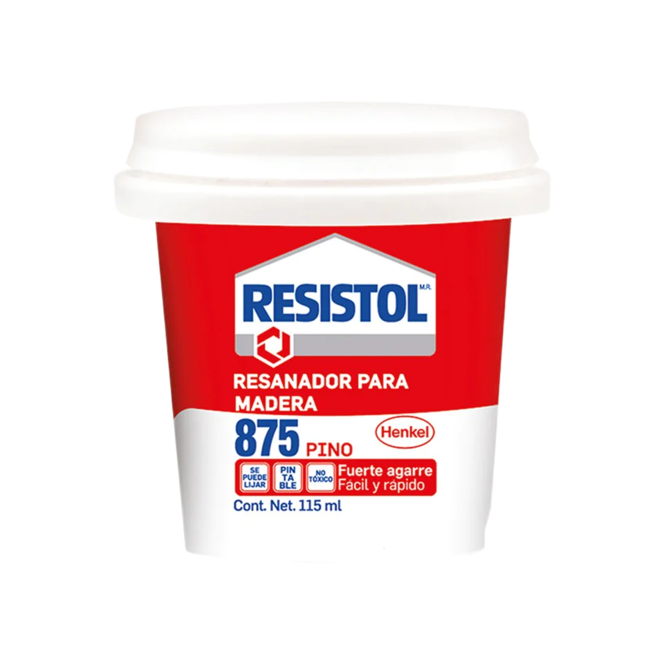Resistol 875 Resanador de Madera color Pino