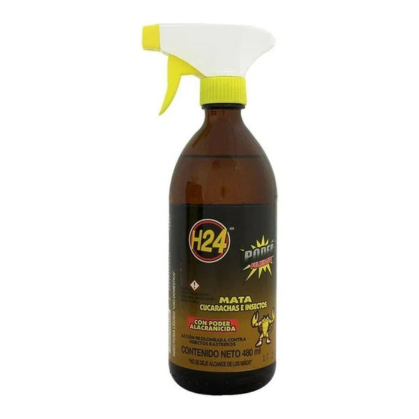 INSECTICIDA PODER FULMINANTE LIQUIDO 480 ML H-24