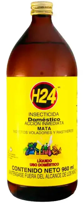 INSECTICIDA DOMESTICO LIQUIDO 960 ML H-24