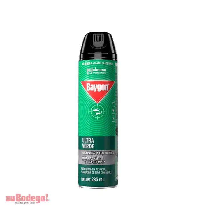 Insecticida Ultra Verde Aerosol 285 ML.