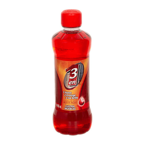 3en1 Aceite Lustrador Rojo 480ml