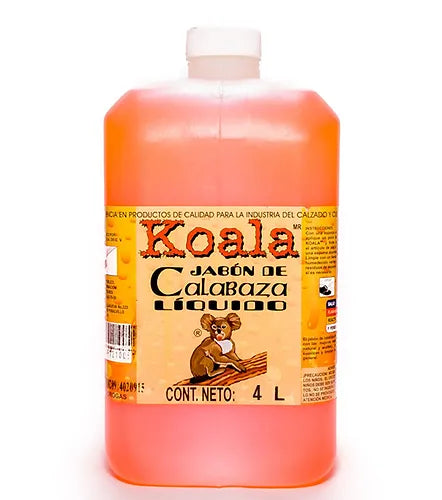 Jabón de Calabaza Líquido Garrafa 4 Litros Koala