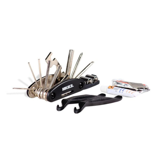 Kit Multiherramienta para ciclista 15 en 1 Con Kit para Ruedas