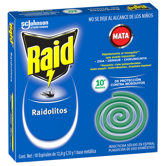 Raid Espirales x10 unidades