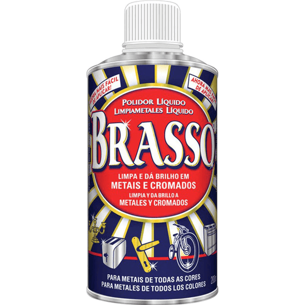 Brasso Limpia Metal Líquido 200ml