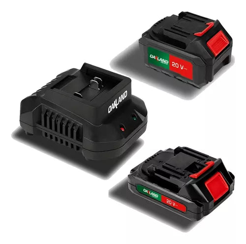 Rotomartillo Inalámbrico SDS OAKMP-1100 C/Cargador y 2 Baterías  1.8 J 20V Oakland