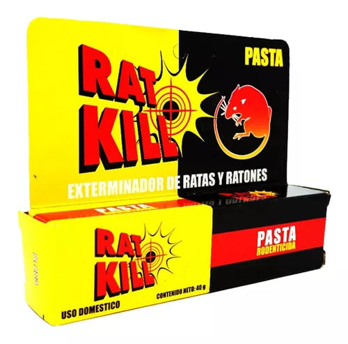 Raticida en Pasta 40 GRS Rat Kill