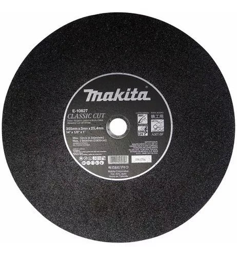 Disco Abrasivo 14" E-10827-25 Larga Vida (Negro Classic) Makita