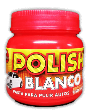 Polish Blanco Cera para Autos en Pasta 300g