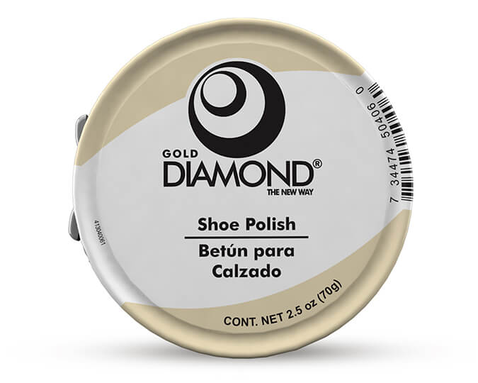 Grasa/Crema para calzado lata 70g Gold Diamond