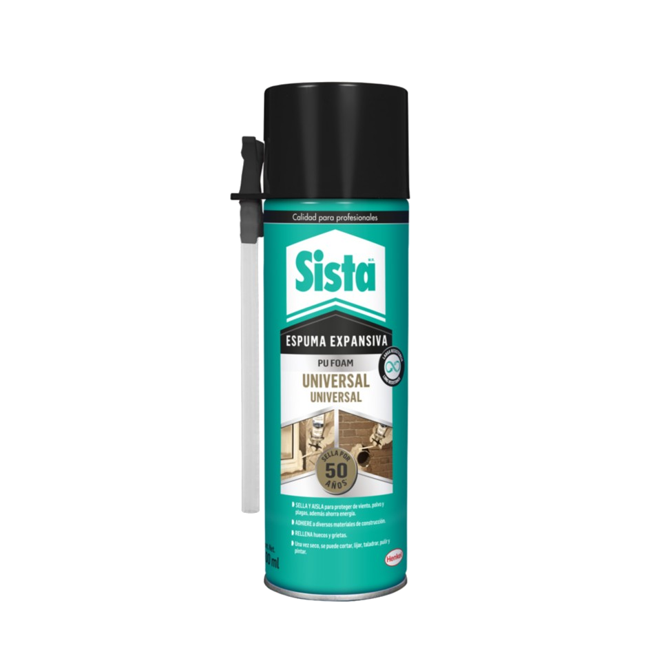 Sista Espuma Expansiva de Poliuretano 500ml
