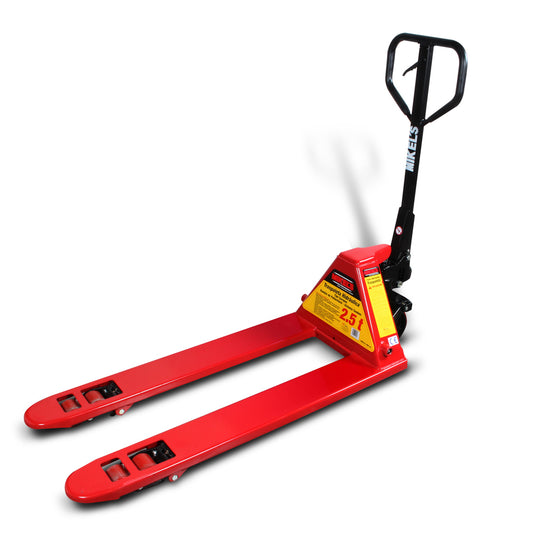 Patín hidráulico transpaleta eléctrico sistema tándem (2 ton)