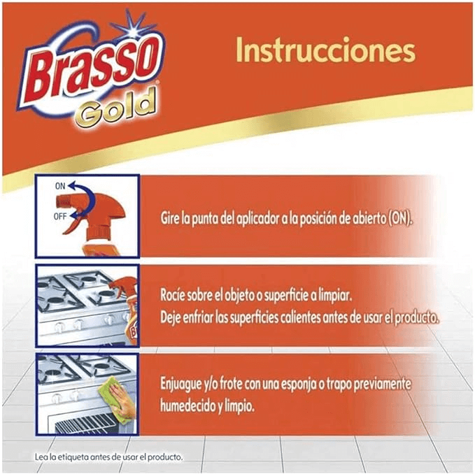 Brasso Antigrasa 650ml + Repuesto 500ml