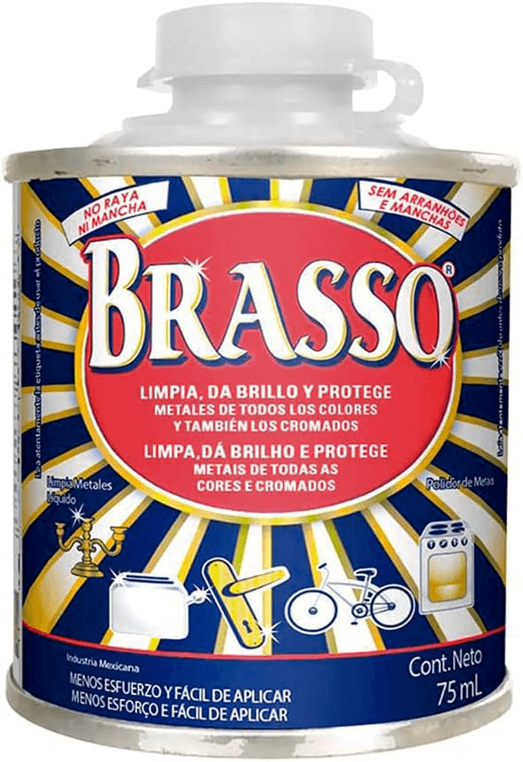 Brasso Limpia Metal Líquido 75ml