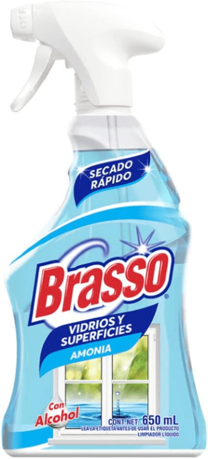 Brasso Limpiavidrios y Superficies 650ml