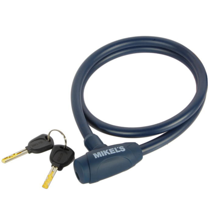 Cable candado para Bicicleta 100 cm Azul