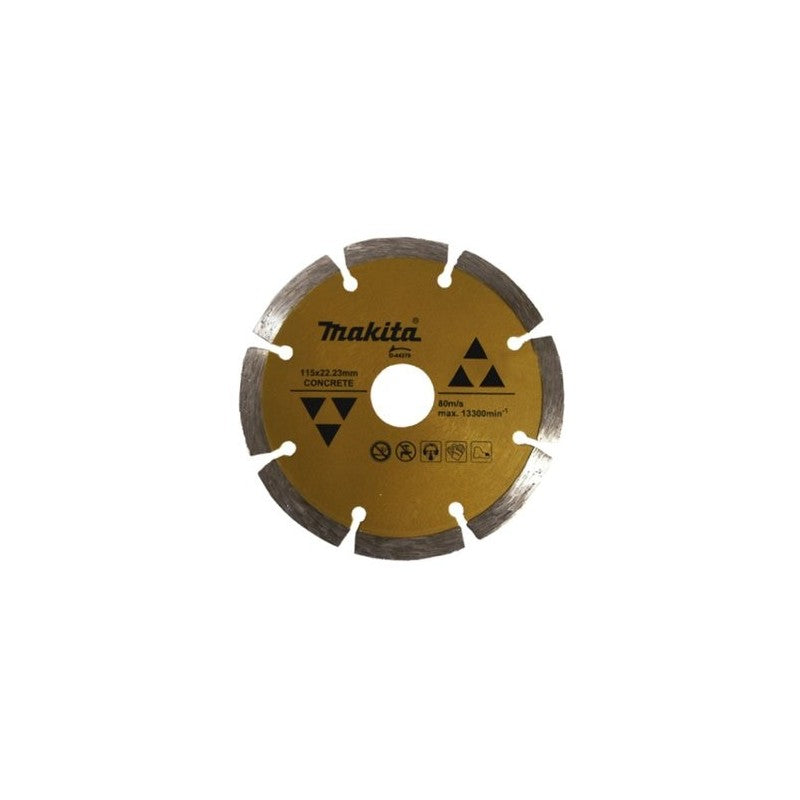 Disco Diamantado Segmentado 41/2" para concreto D-44270 Makita