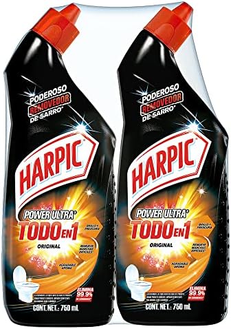 Harpic Power Ultra Todo en 1 Original 2 Pack x750ml c/u