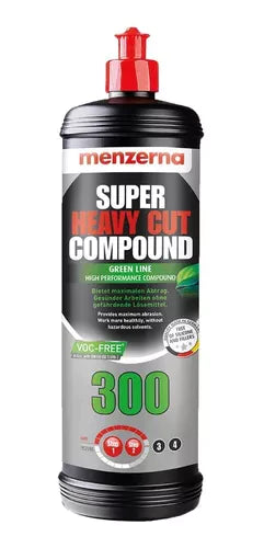 Menzerna Super Heavy Cut Compound 300 Green Line