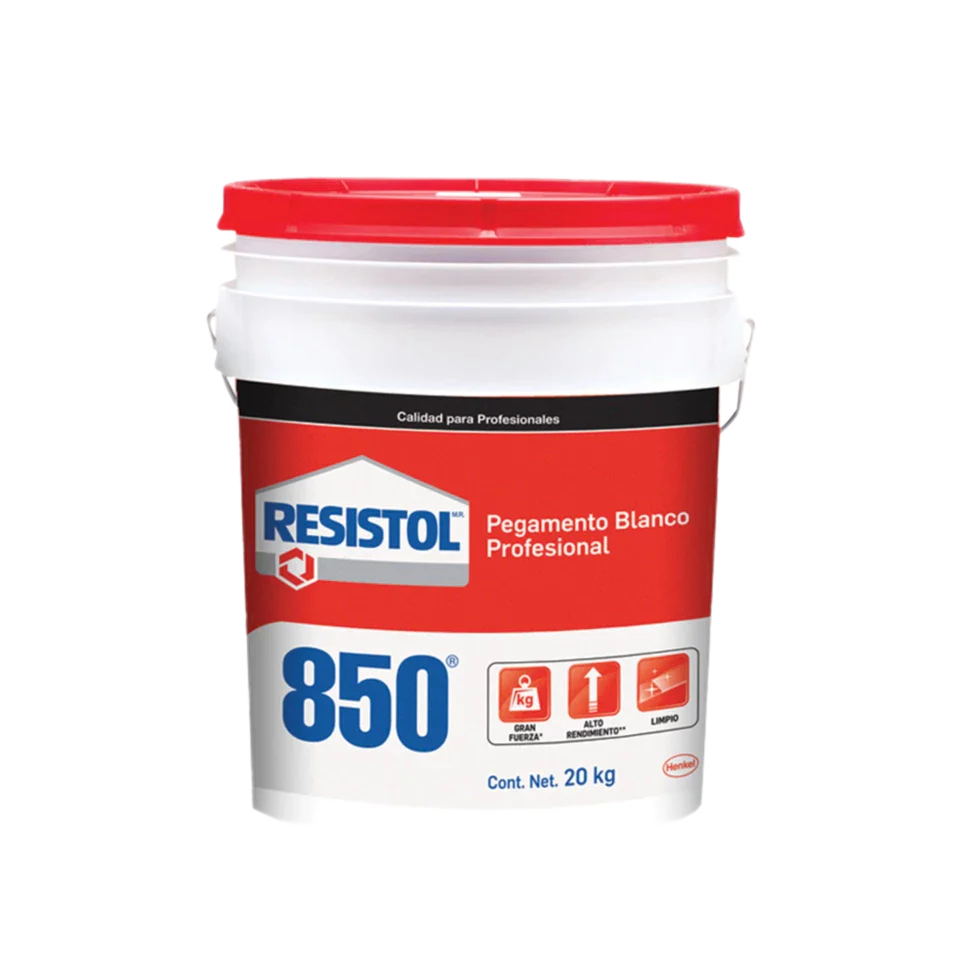 Resistol 850 Pegamento Blanco Profesional