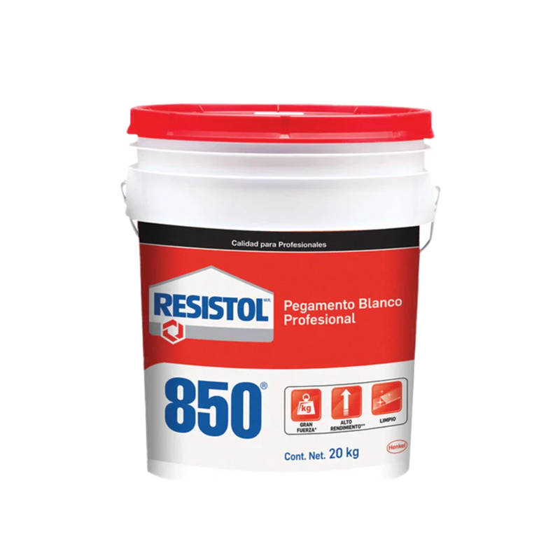 Resistol 850 Pegamento Blanco Profesional