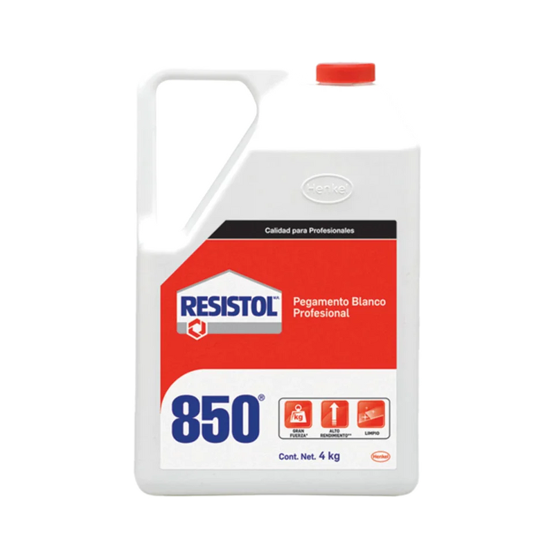 Resistol 850 Pegamento Blanco Profesional