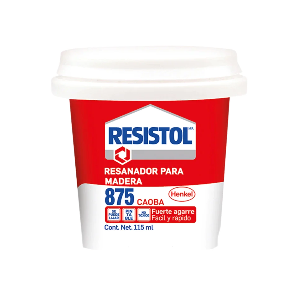 Resistol 875 Resanador de Madera color Caoba