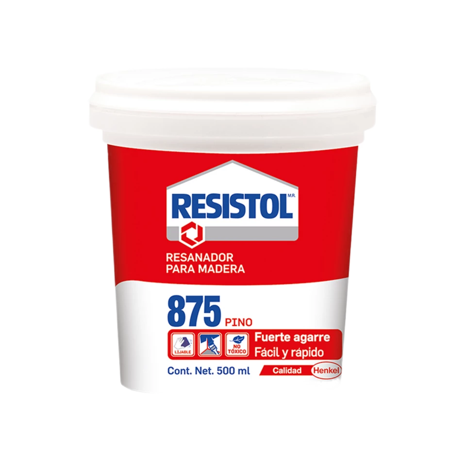 Resistol 875 Resanador de Madera color Pino