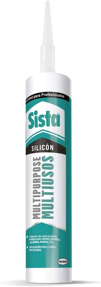 Sista Silicon Multiusos Cartucho 280ml (Blanco)